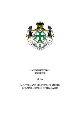 Constitutional Charter English