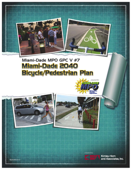 Miami-Dade 2040 Bicycle/Pedestrian Plan