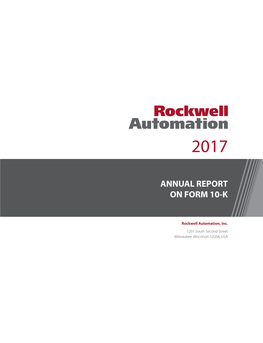 Annual Report on Form 10-K