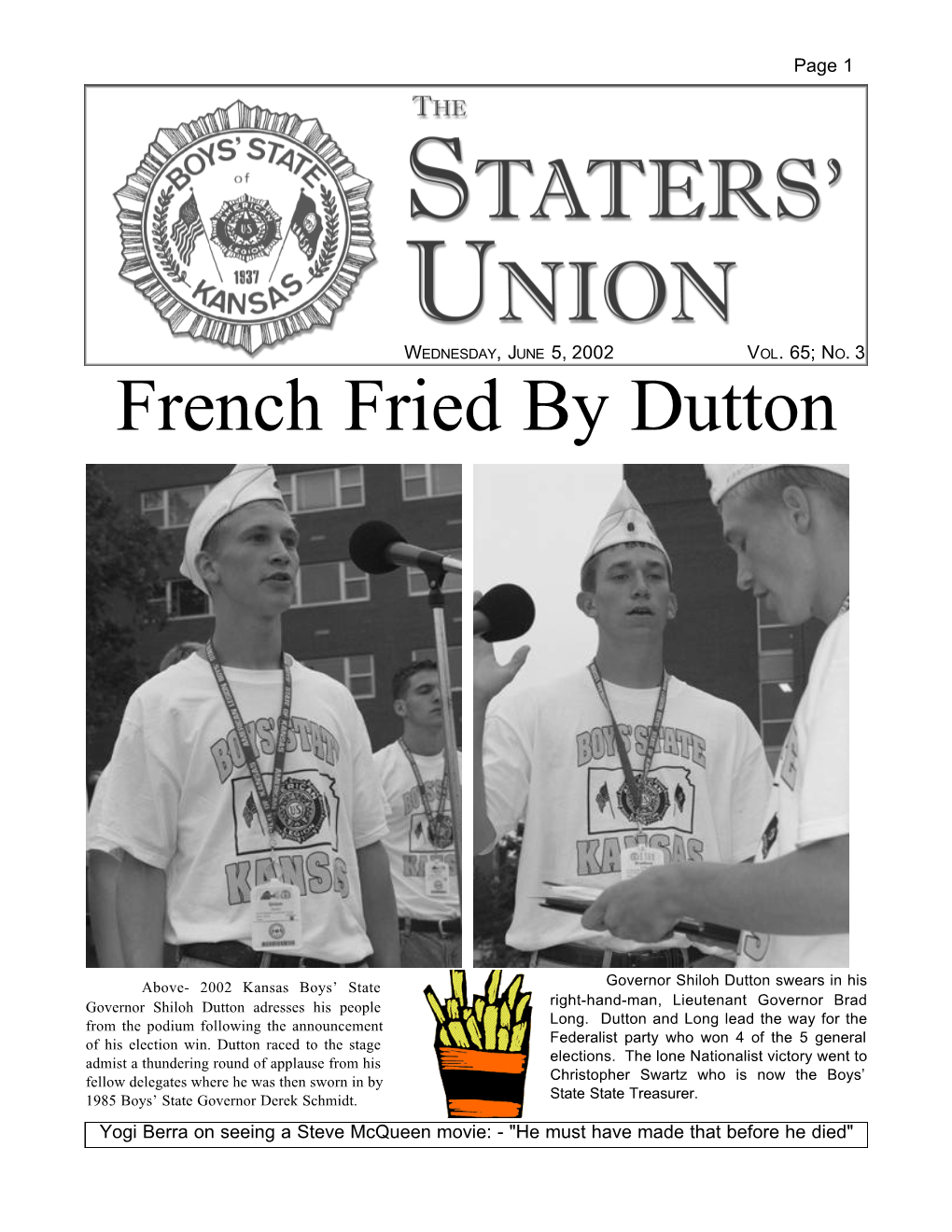 French Fried by Dutton