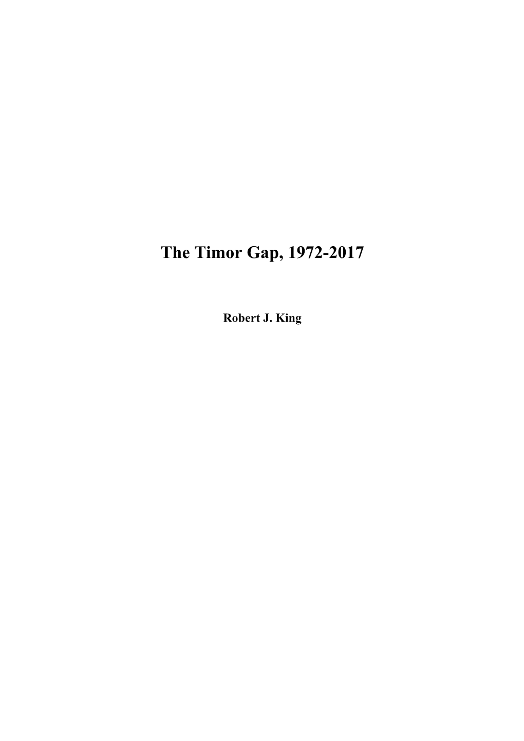 East Timor Inquiry: Canberra, 11 November 1999