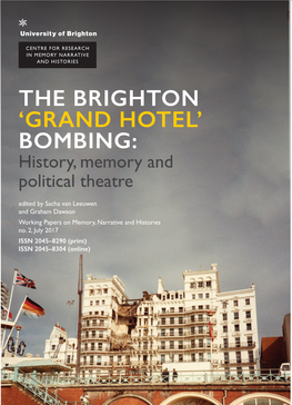 The Brighton 'Grand Hotel' Bombing