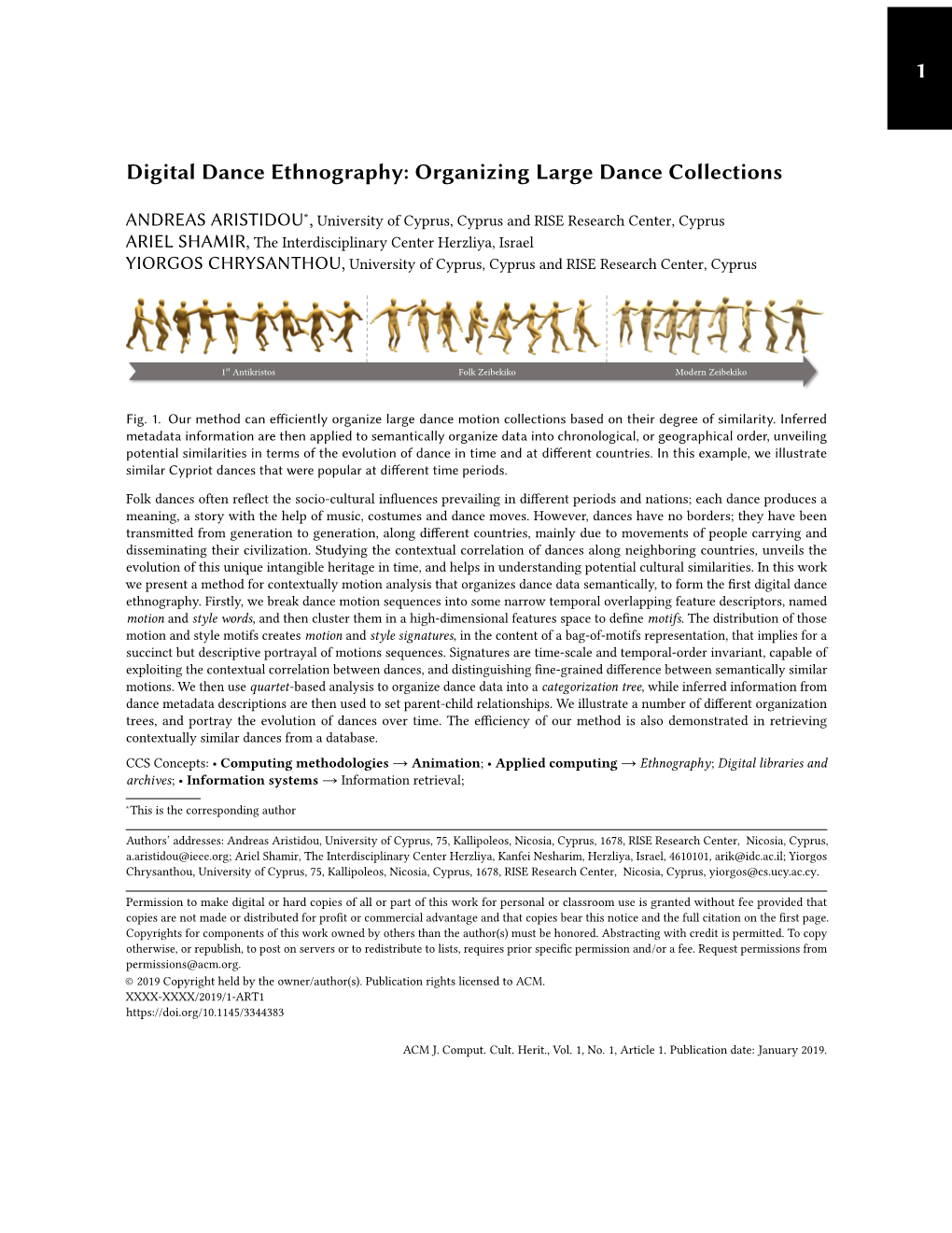 1 Digital Dance Ethnography