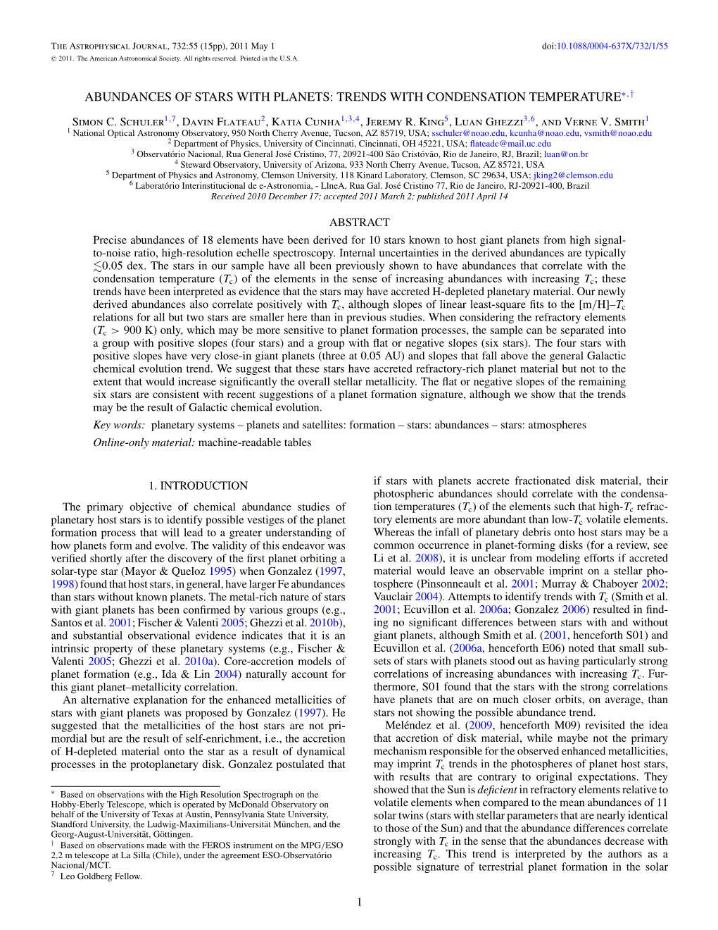 Abundances of Stars with Planets: Trends with Condensation Temperature∗,†