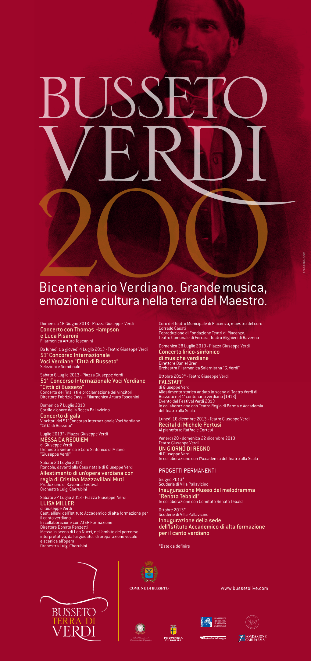 Concerto Con Thomas Hampson E Luca Pisaroni 51° Concorso Internazionale Voci Verdiane “Città Di Busseto” 51° Concorso In