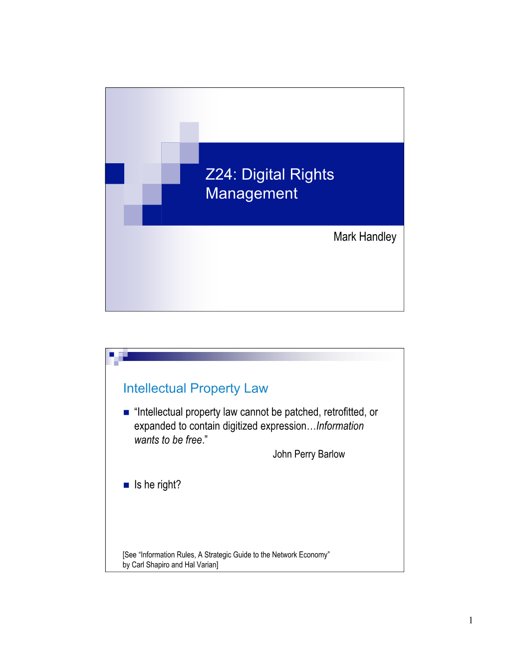 Z24: Digital Rights Management