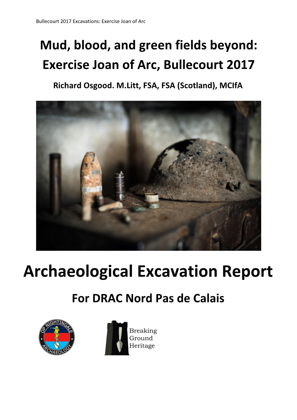 Archaeological Excavation Report