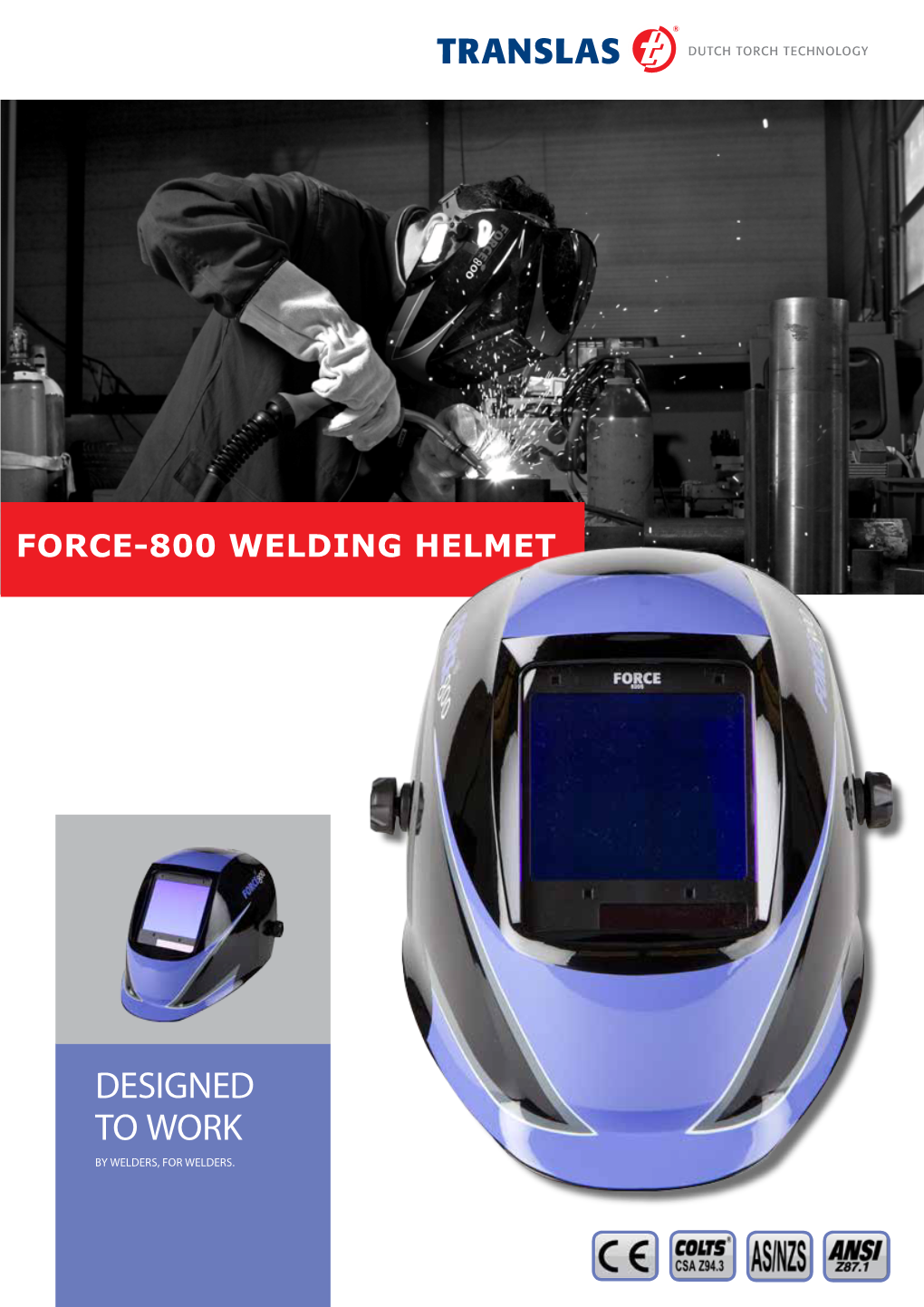 FORCE-800 Welding Helmet