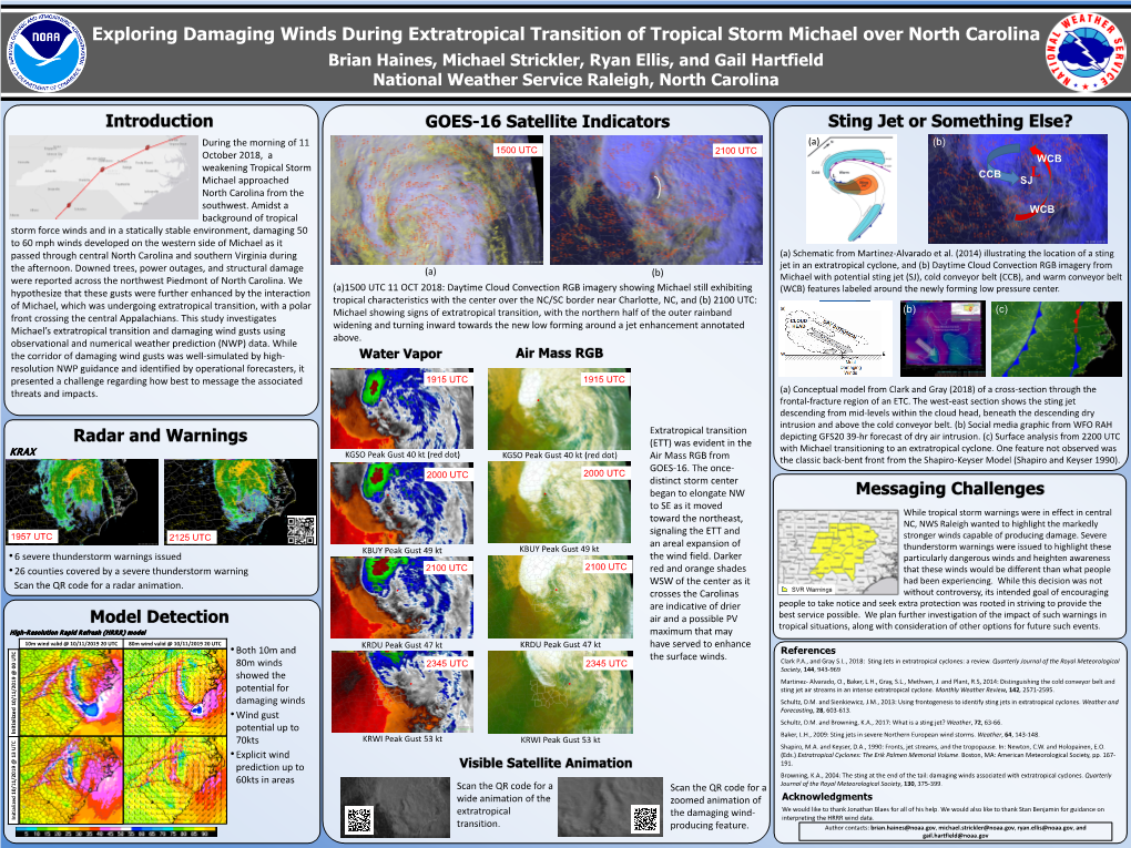 Exploring Damaging Winds During Extratropical Transition of Tropical