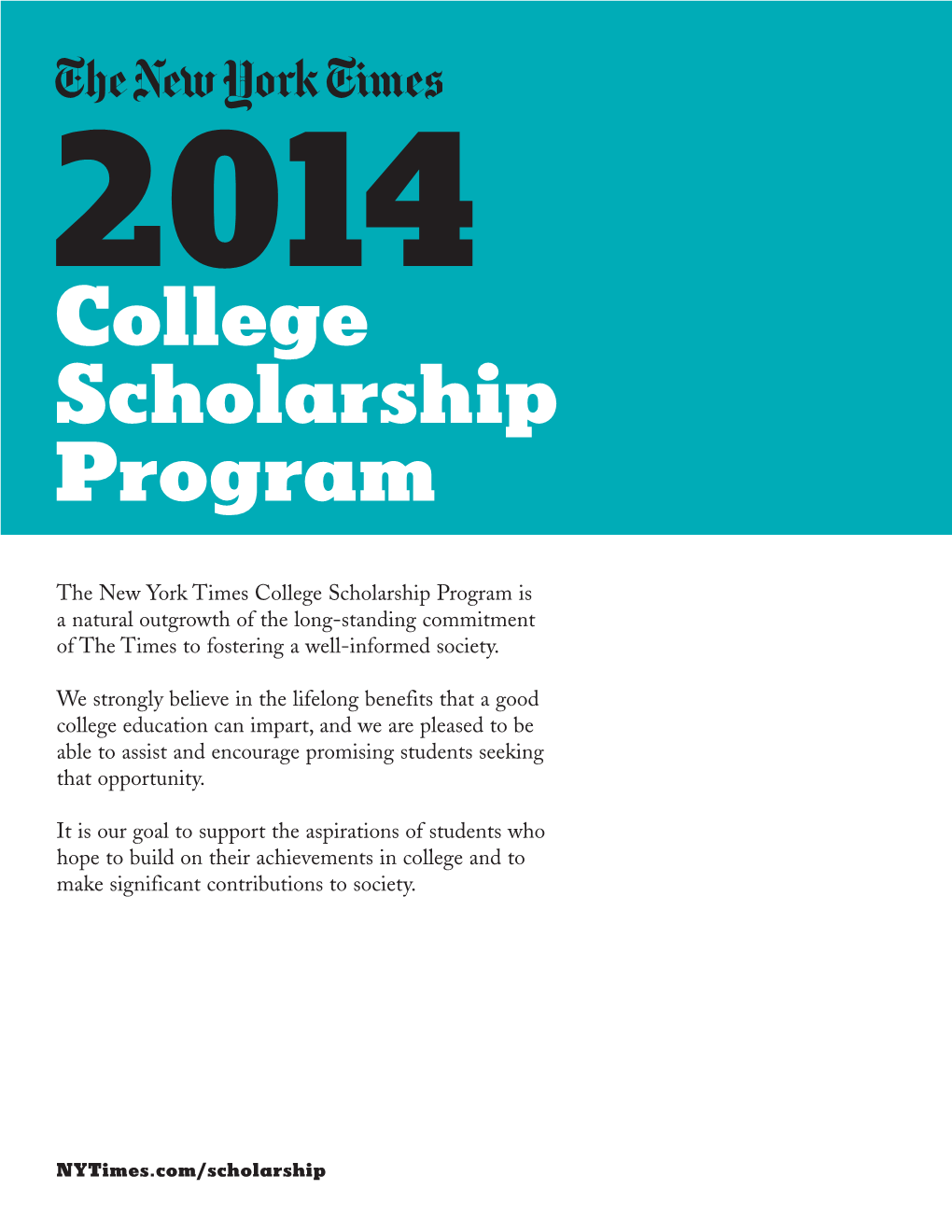 College Scholarship Program