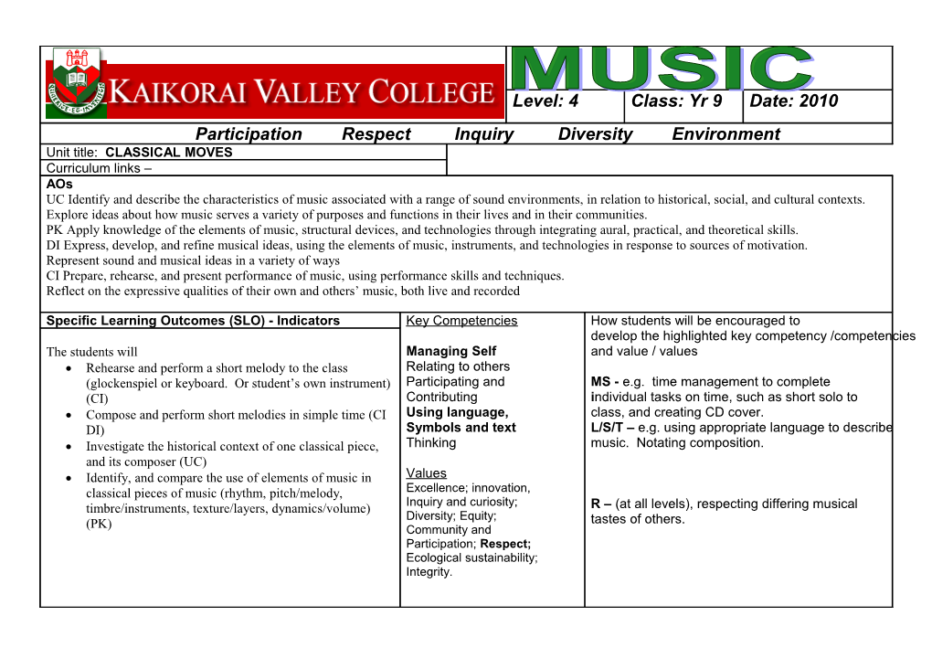 Kaikorai Valley College