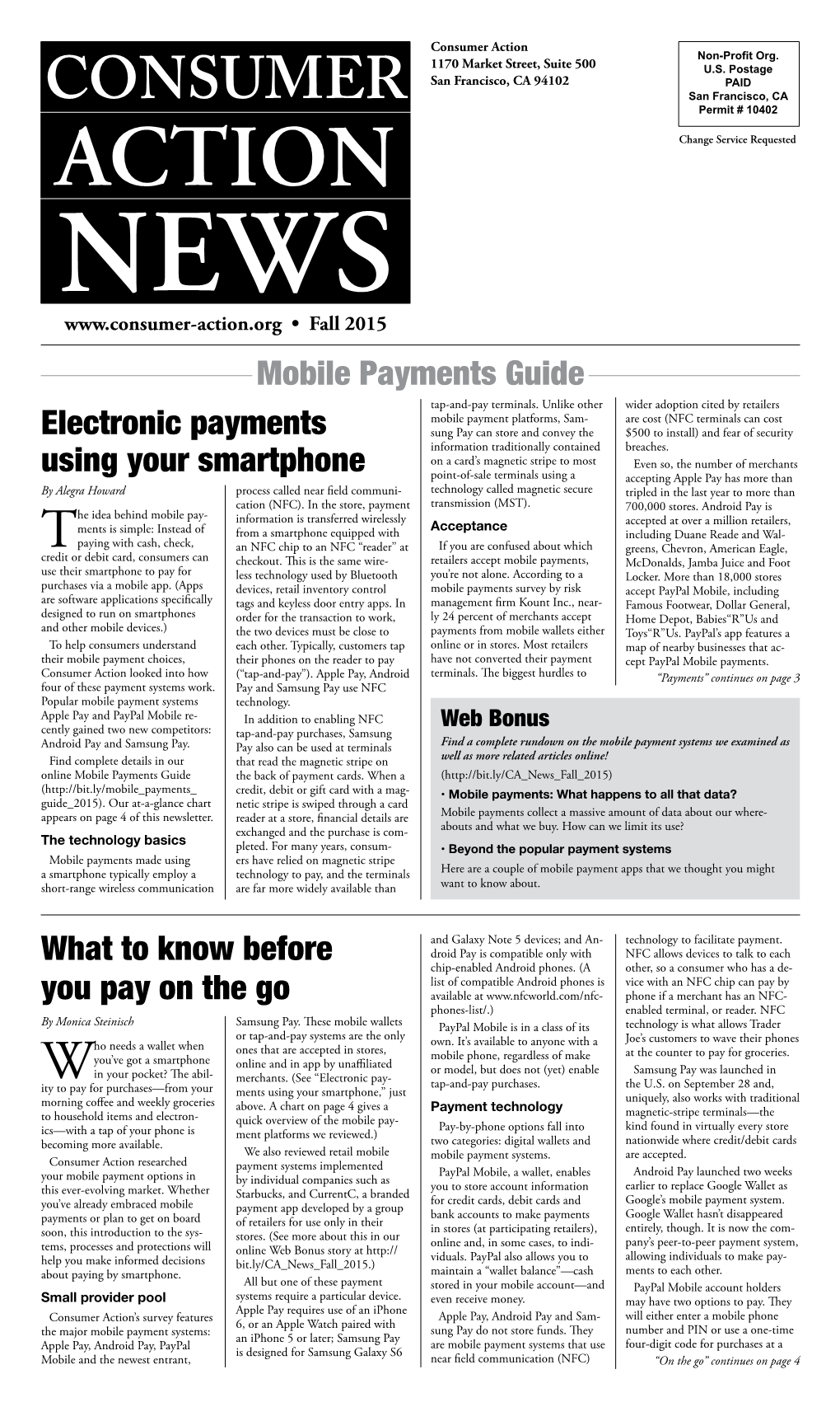 Mobile Payments Guide Tap-And-Pay Terminals
