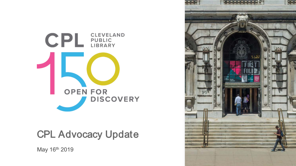 CPL Advocacy Update