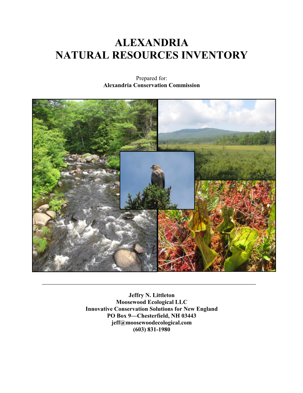 Alexandria Natural Resources Inventory