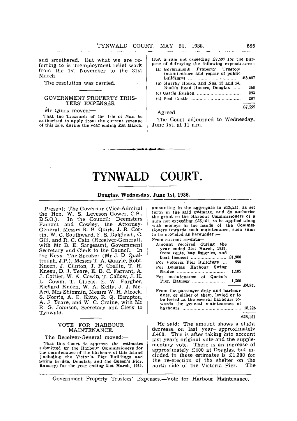 Tynwald Court