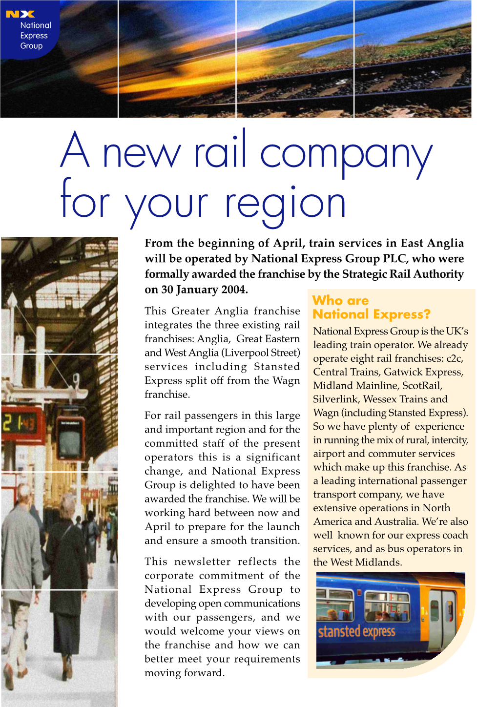 A New Rail Company for Your Region