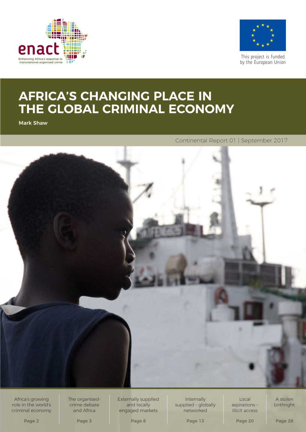 Africa's Changing Place in the Global Criminal Economy
