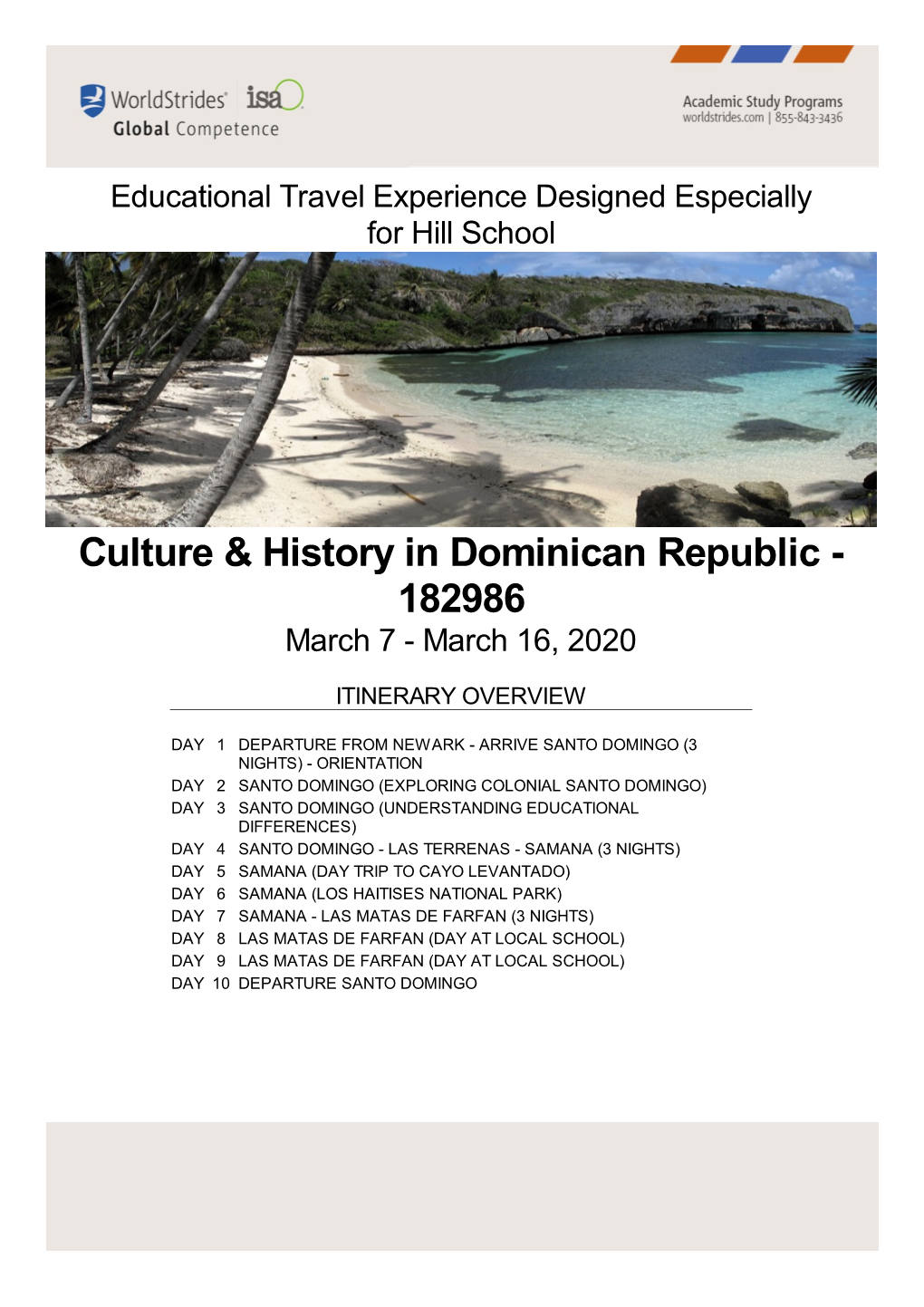 Culture & History in Dominican Republic