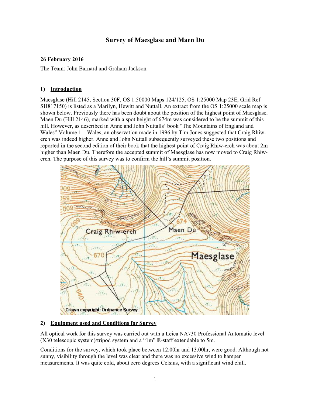 Survey of Maesglase.Pdf