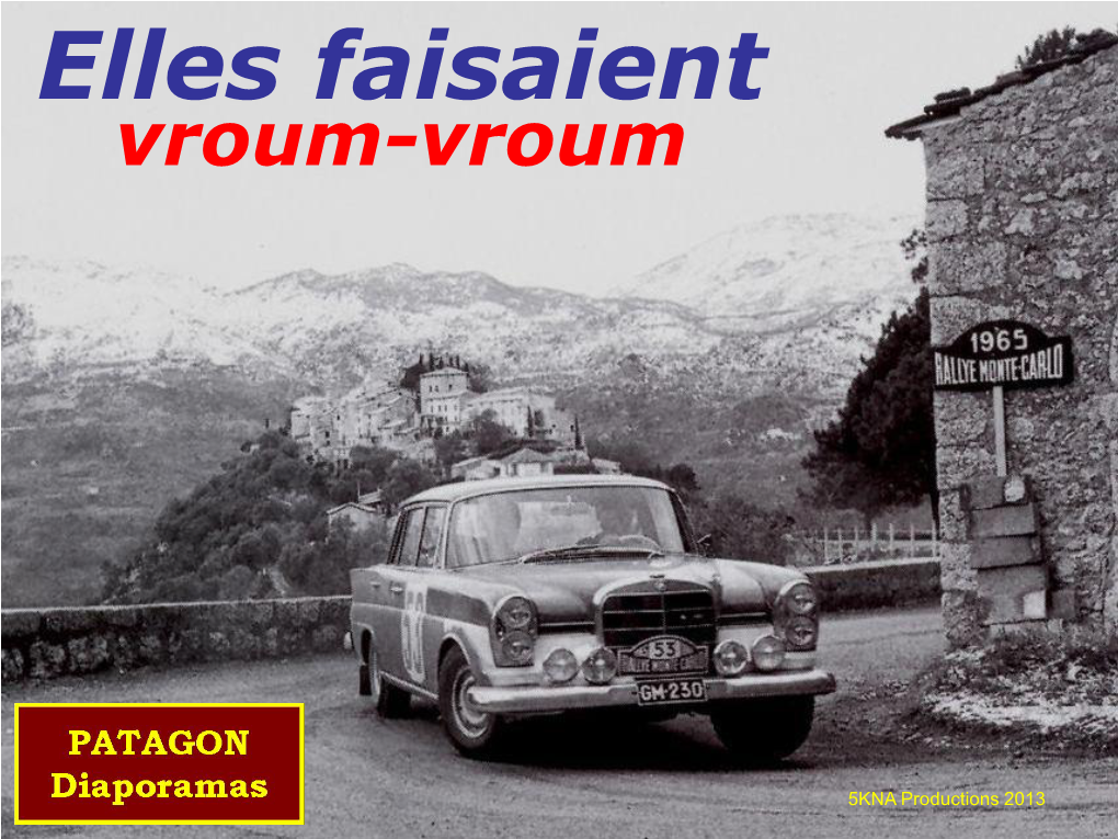 Histoires De Rallyes (Diaporama)