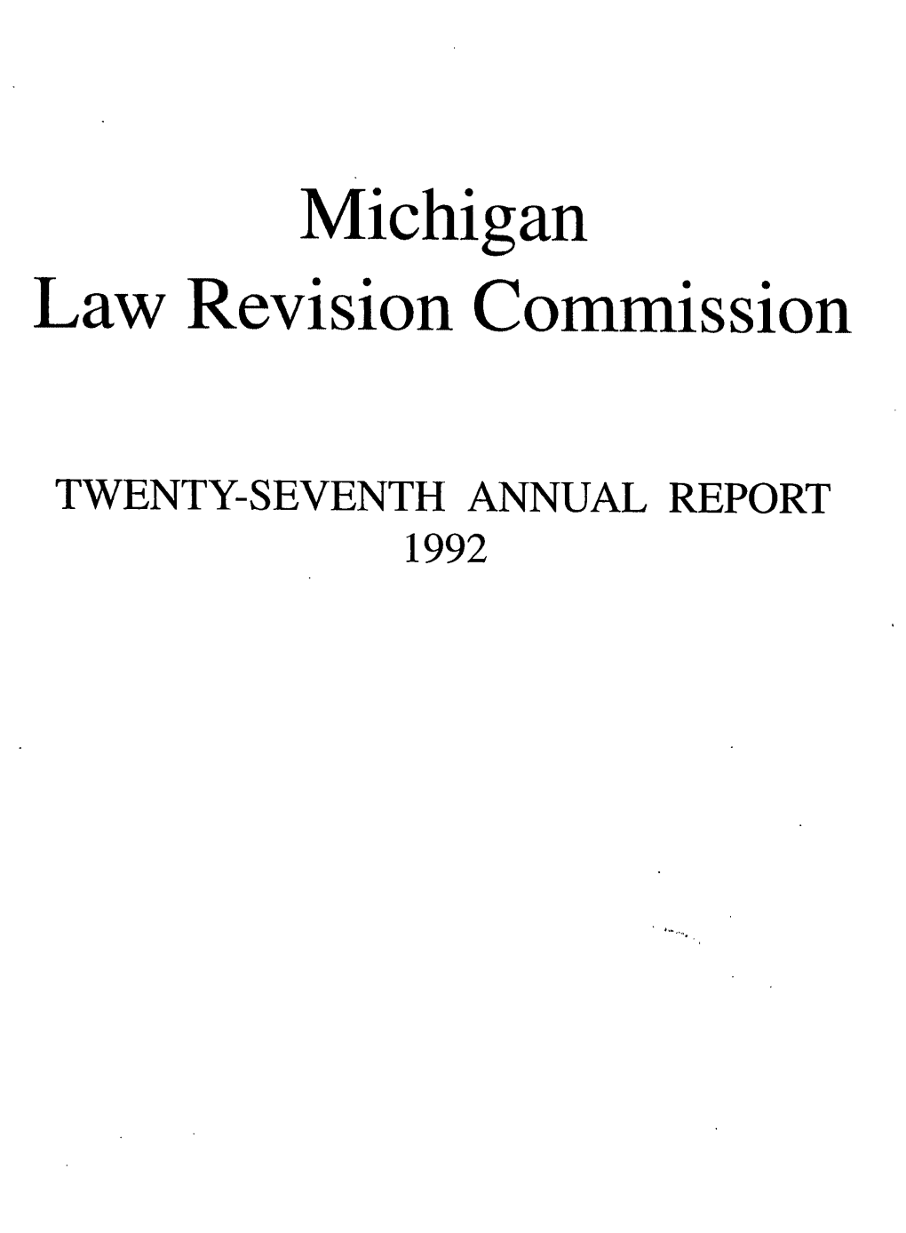 Michigan Legislative Council