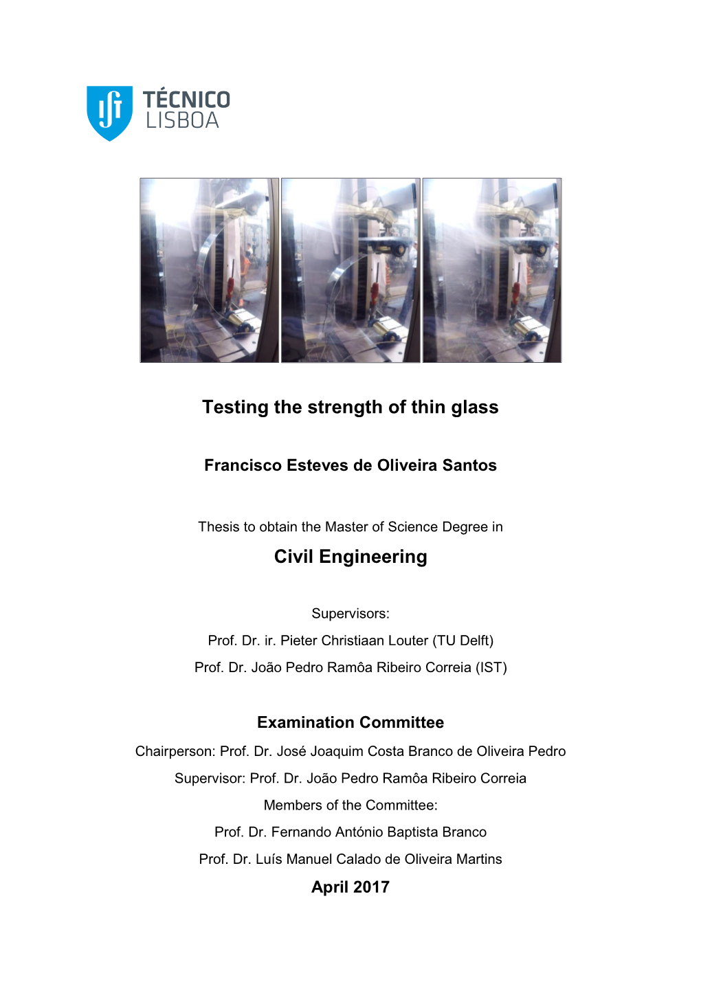 Testing the Strength of Thin Glass Civil Engineering