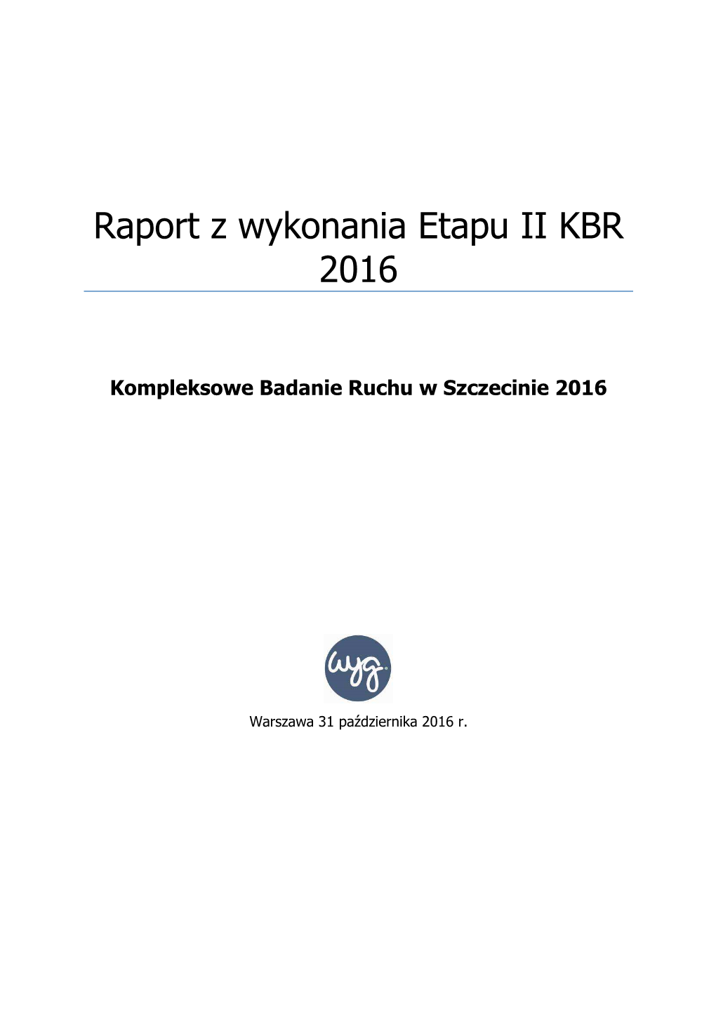Raport Etap II