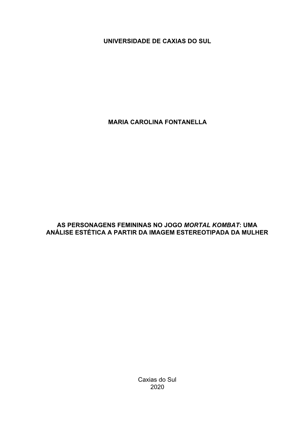 TCC Maria Carolina Fontanella.Pdf (6.619Mb)