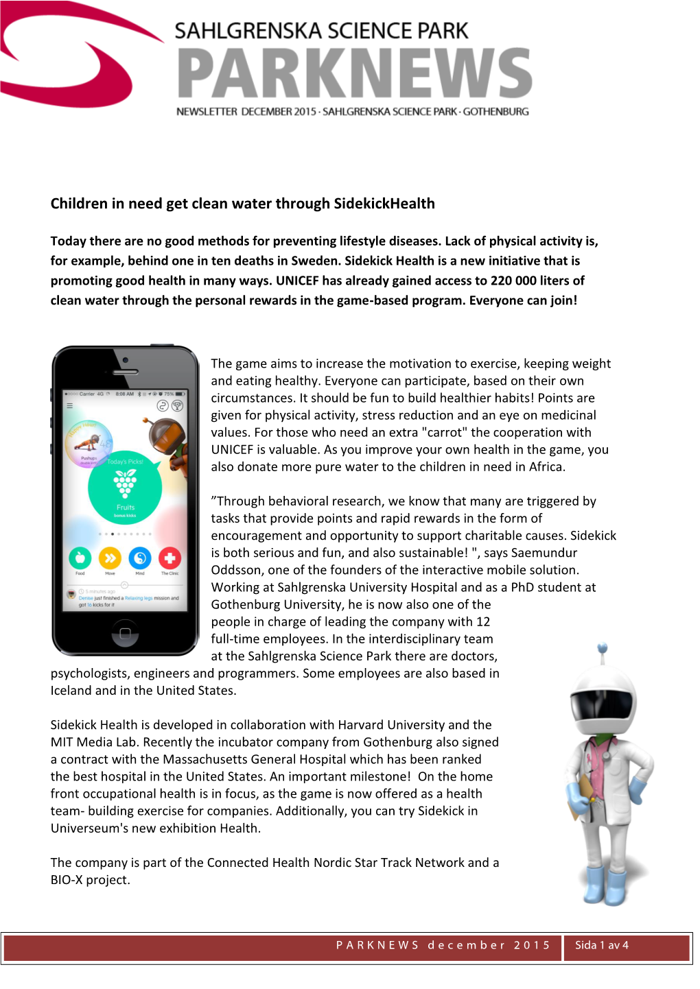 Children in Need Get Clean Water Through Sidekickhealth