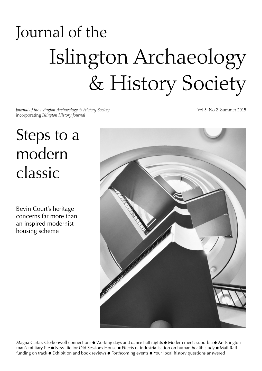 Journal of the Islington Archaeology & History Society