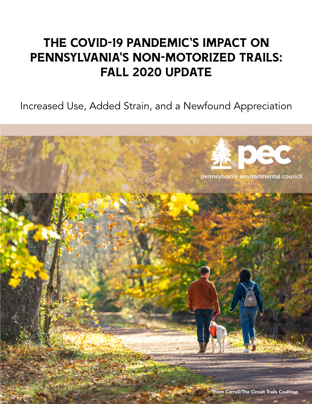 COVID-19 Pandemic's Impact on Pennsylvania's Non-Motorized Trails