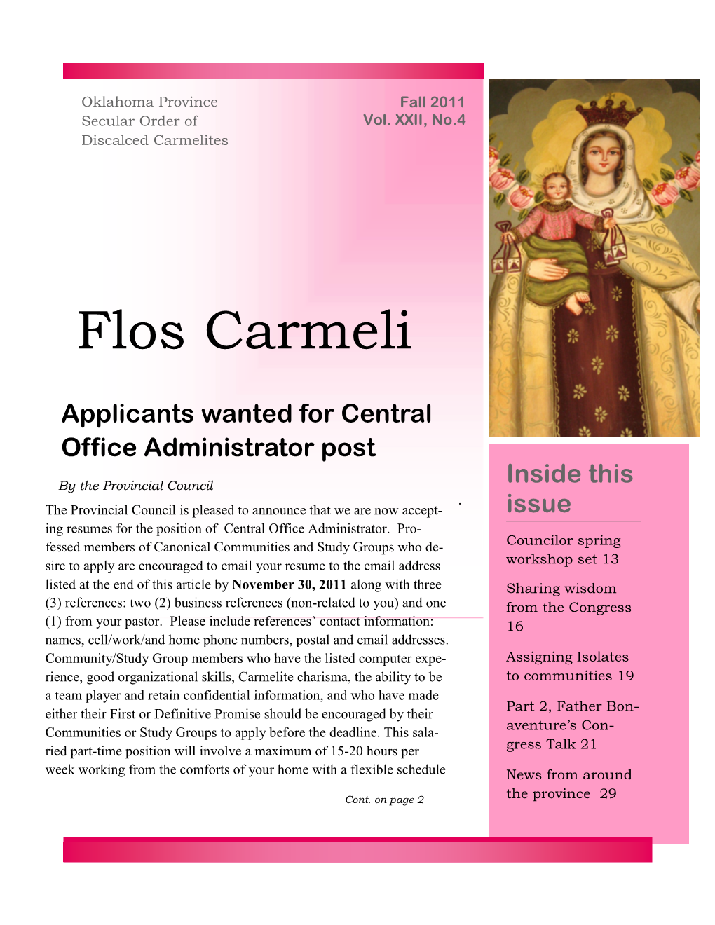 Flos Carmeli