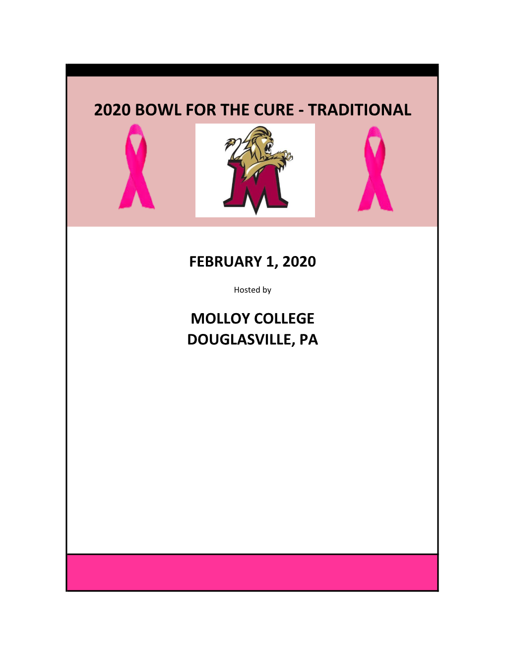 2020 Bowl for the Cure - Traditional