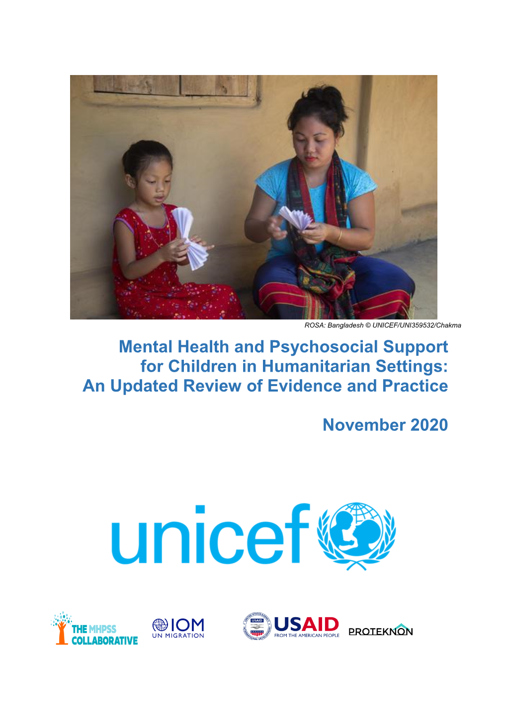 Mental Health and Psychosocial Support for Children in Humanitarian Settings: an Updated Review of Evidence and Practice