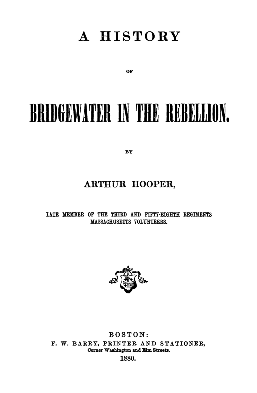 BBIDGEW Lteb in the REBELLION