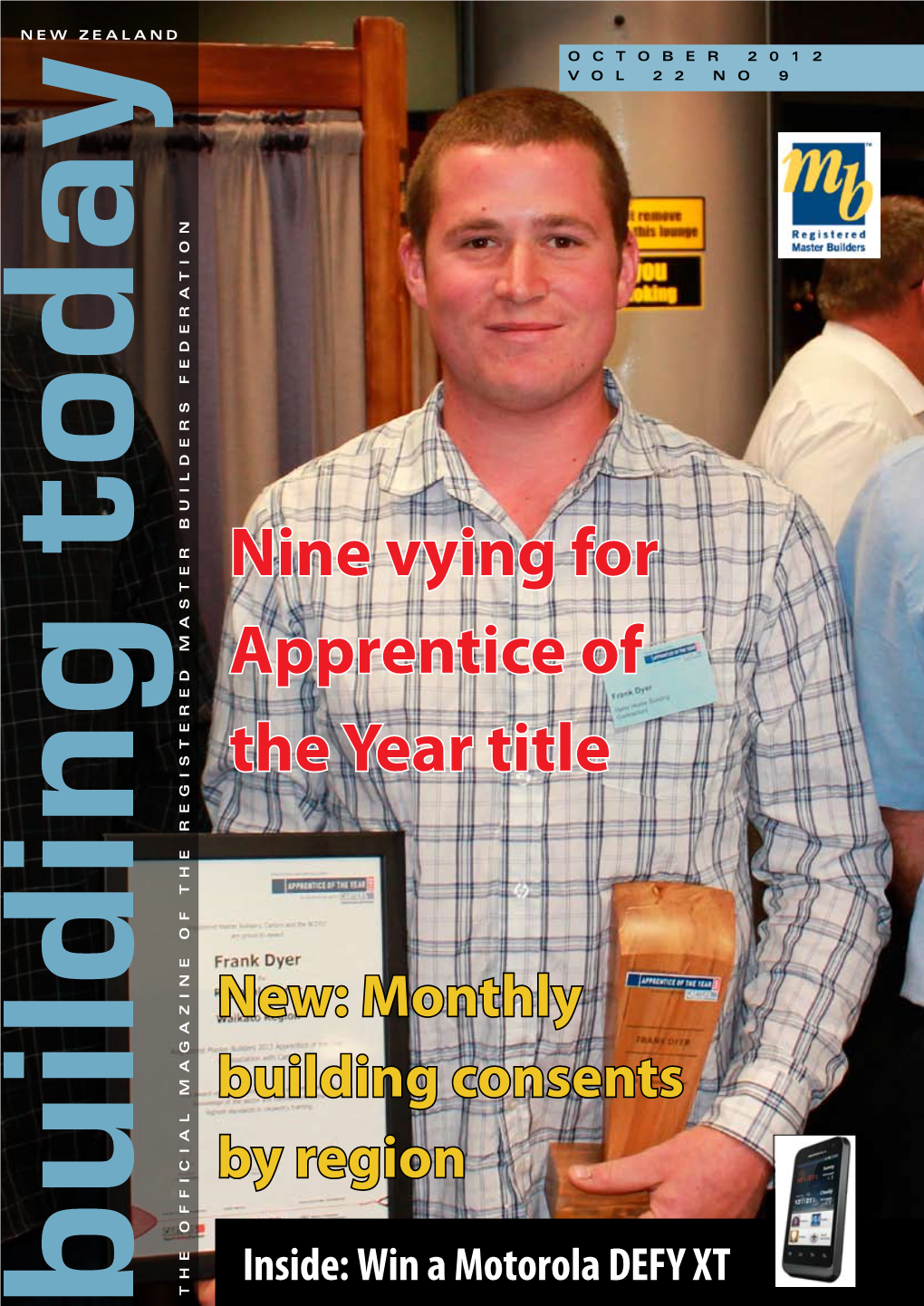 Nine Vying for Apprentice of the Year Title