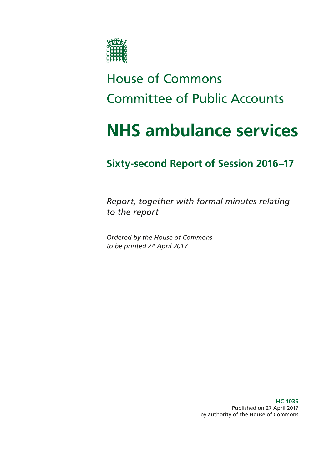 NHS Ambulance Services