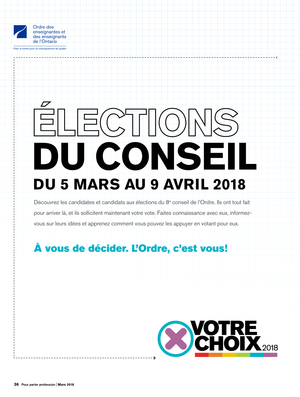 Du 5 Mars Au 9 Avril 2018