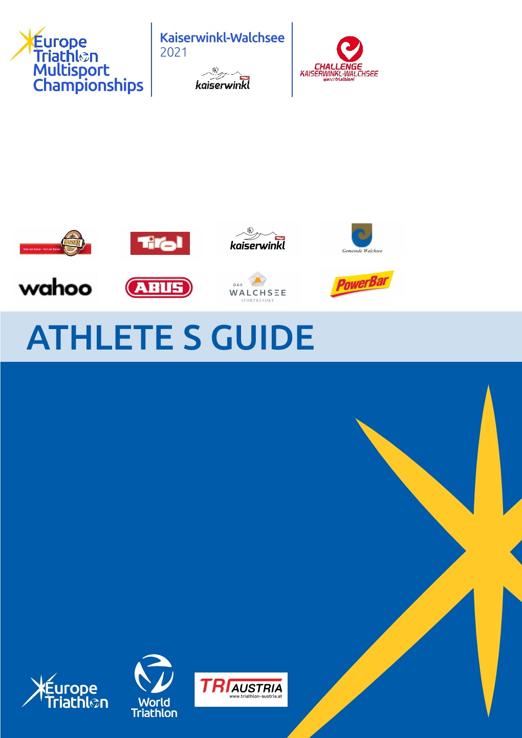 Athletes Guide English