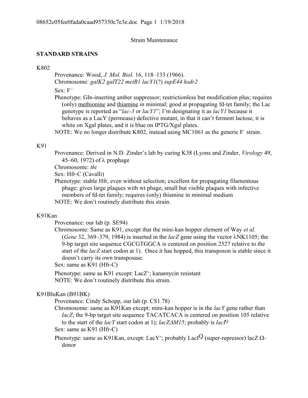 Provenance: Wood, J. Mol. Biol. 16, 118 133 (1966)