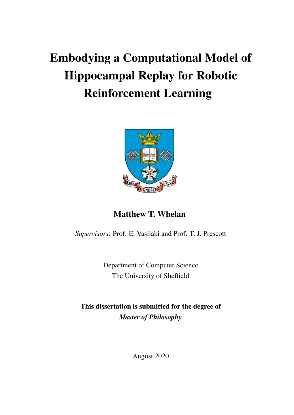 Embodying a Computational Model of Hippocampal Replay for Robotic Reinforcement Learning