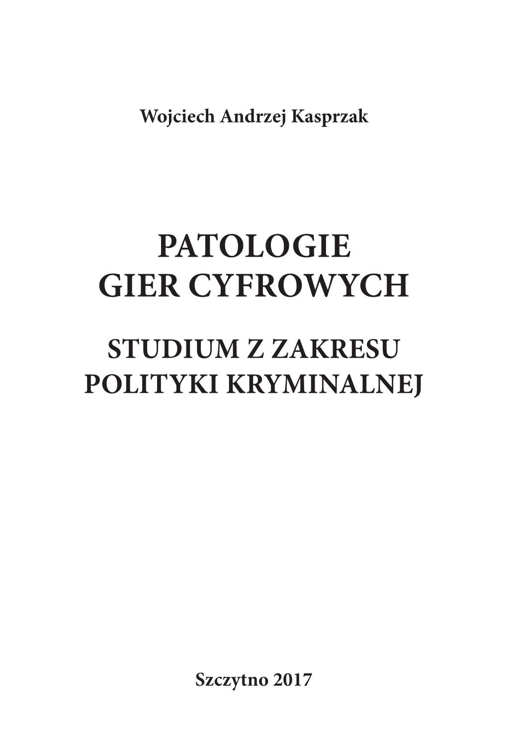 Patologie Gier Cyfrowych