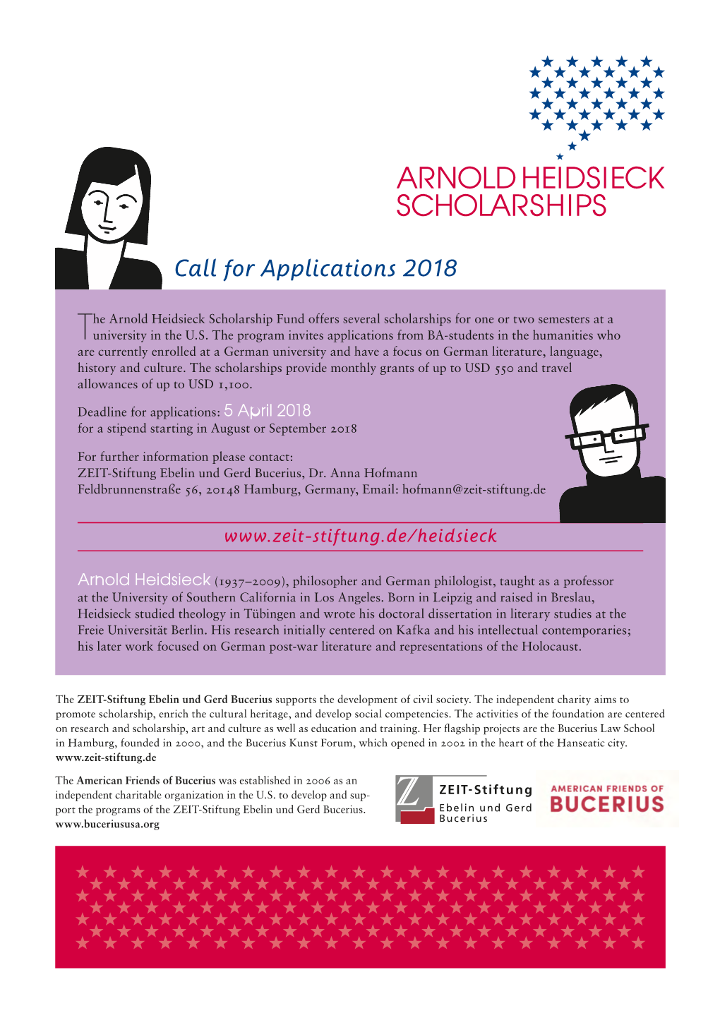 Call for Applications 2018