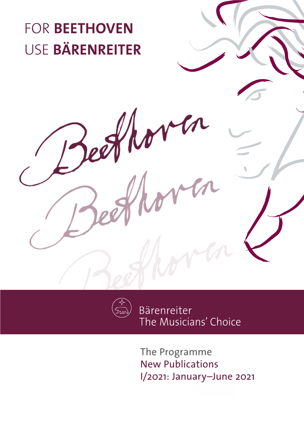 For Beethoven Use Bärenreiter