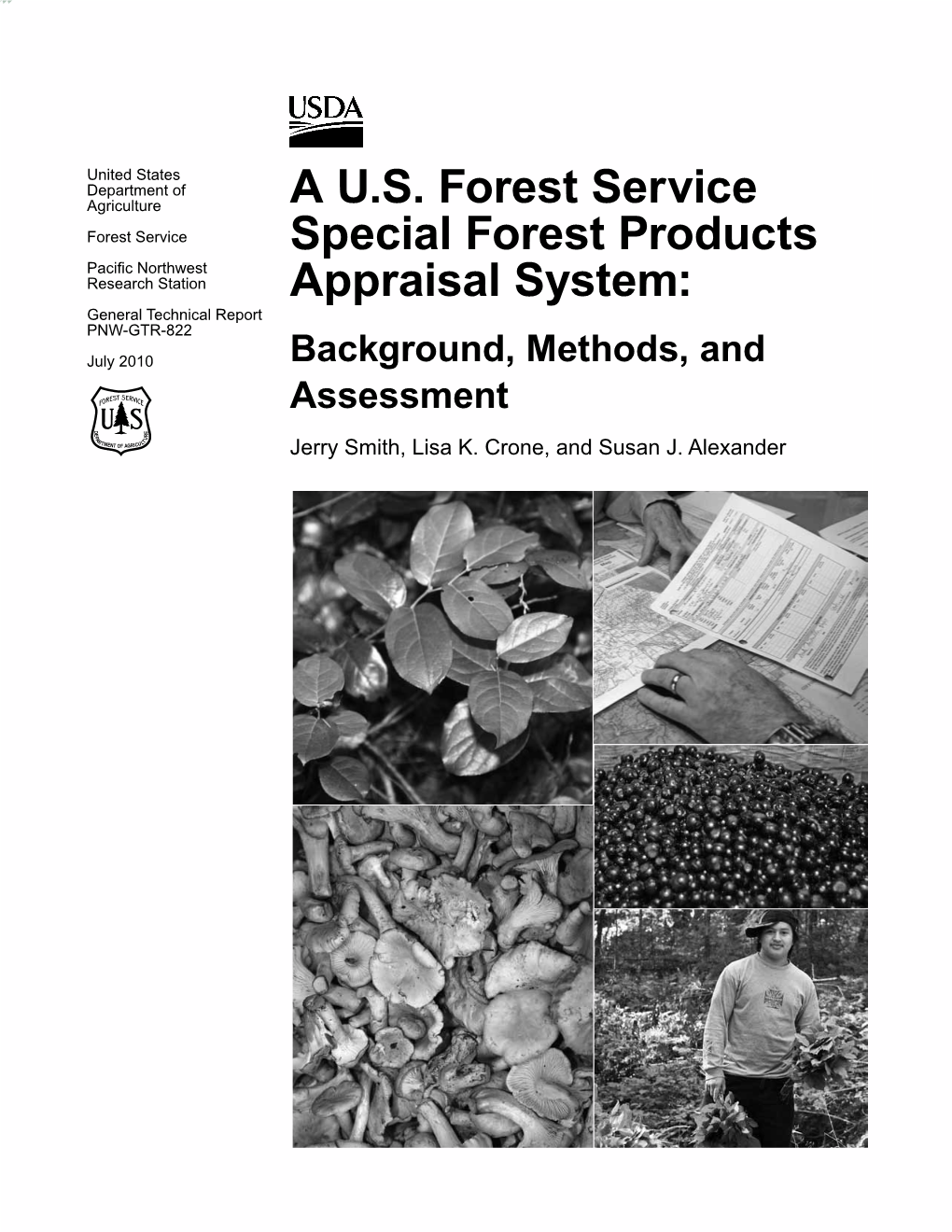 A US Forest Service Special Forest Products