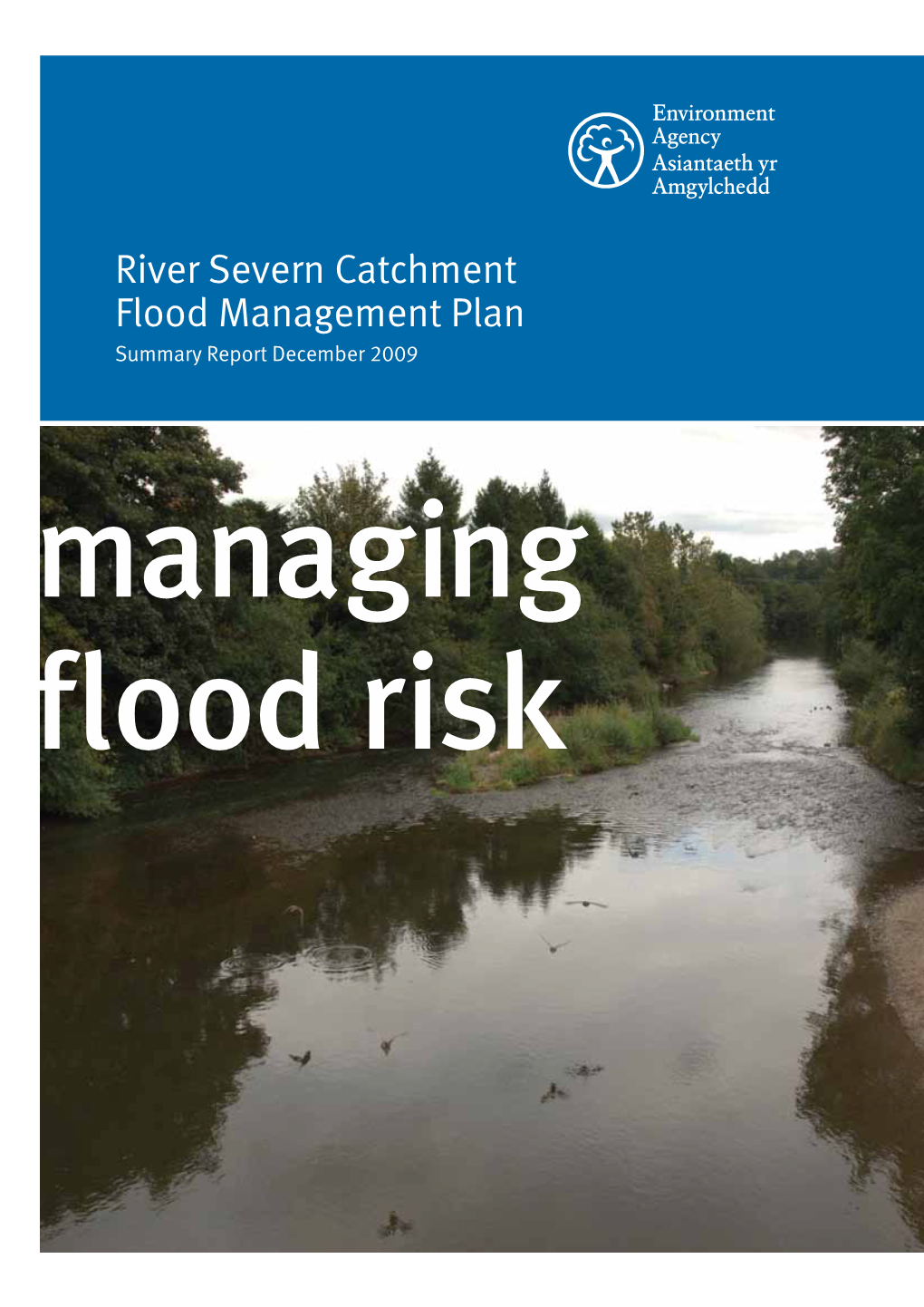 River Severn Catchment Flood Management Plan Summary Report December 2009 Managing Flood Risk We Are the Environment Agency