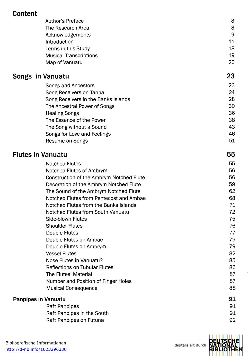 Content Songs in Vanuatu 23 Flutes in Vanuatu 55