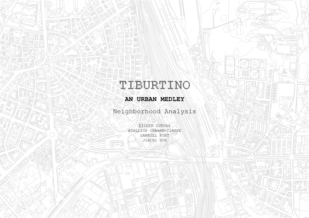 Tiburtino TABLE of CONTENTS