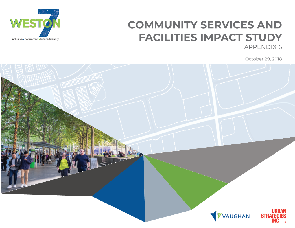 Community Services and Facilities Impact Study Appendix 6