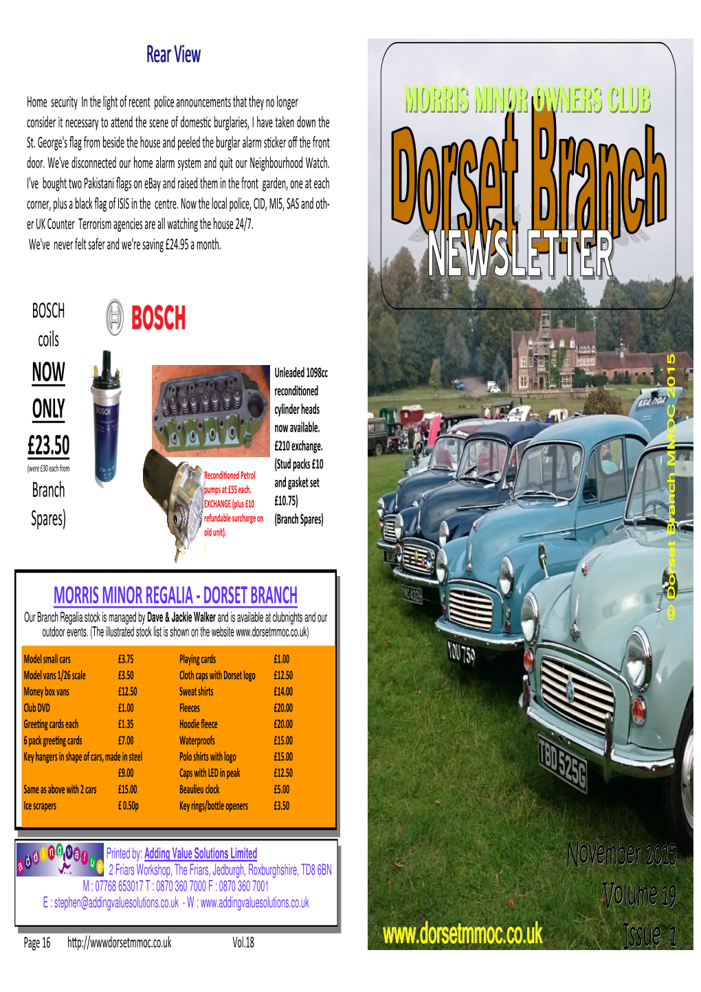 NEWSLETTER� BOSCH Coils